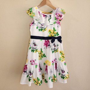 Summer Floral Dress - Janie and Jack Size 6